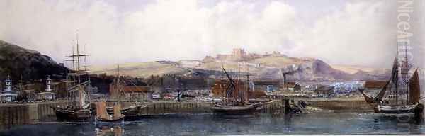 Dover from the Ferry, 1845 - view 1