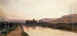 Neath Abbey, Glamorganshire, Evening