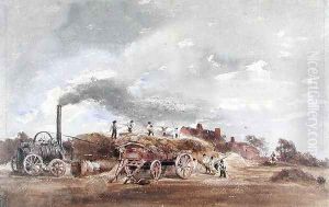 Threshing Corn