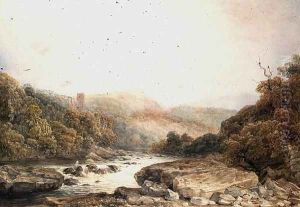 Richmond Castle, Yorkshire by Peter de Wint