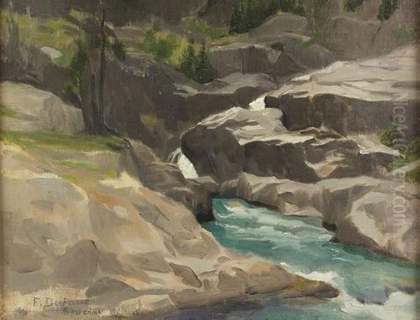 "riviere De Montagne, Barberine". - view 1