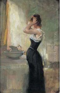 Elegante A Sa Toilette