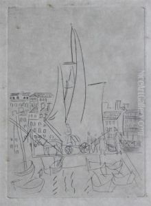 Marseilles by Raoul Dufy