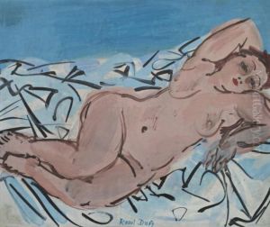 Nu Couche by Raoul Dufy