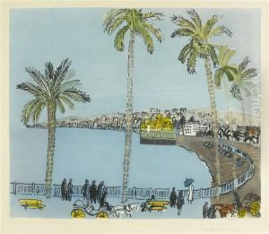 La Baie Des Anges A Nice by Raoul Dufy