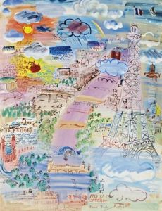 Paris Et La Tour Eiffel by Raoul Dufy