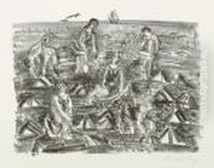Les Pecheurs De Crevettes by Raoul Dufy
