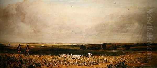 Partridge Shooting - view 1