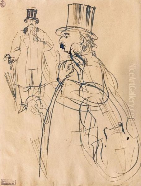 Le Musicien - Feuille D'etudes - view 1