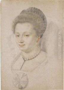 Portrait Of A Young Lady With A Drop Pearl Earring