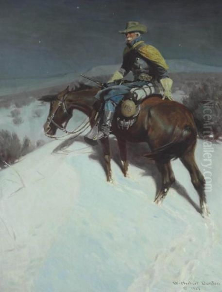 The Vidette--custer Trooper - view 1