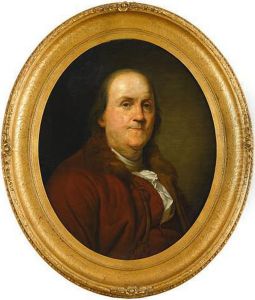 Portrait Of Benjamin Franklin