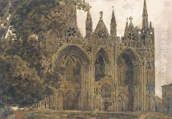 Peterborough Cathedral - view 1