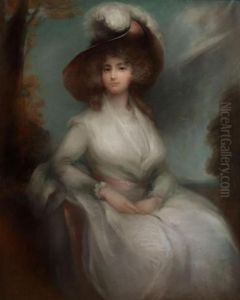Damenportrait by Dupont Gainsborough