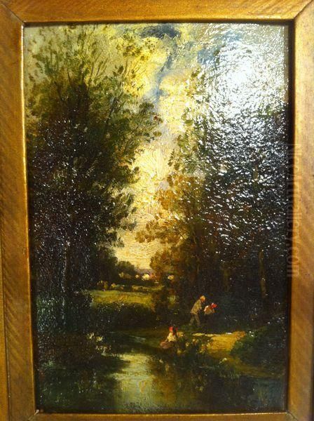 Personnages En Bord De Riviere - view 1