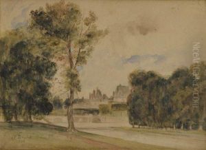 Vue Du Chateau De Fontainebleau