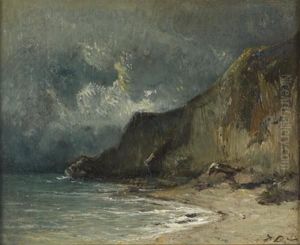 La Falaise Au Bord De Mer