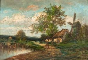 Paysage Au Moulin