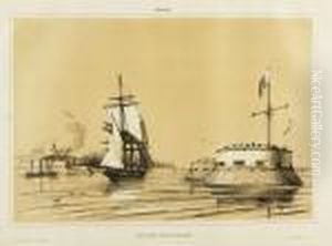 Kronstadt. Entree De La Rade by Andre Durand
