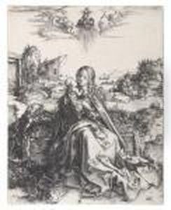 Die Heilige Familie Mit Der Libelle