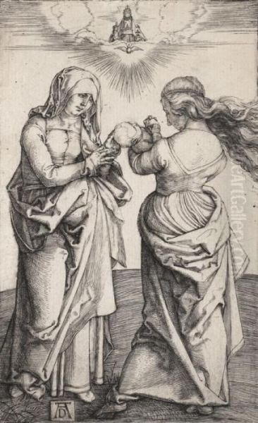 La Vierge Et L'enfant Avec Sainte Anne - view 1