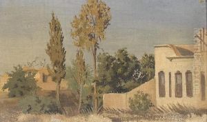 Caire, Vue Depuis Notre Jardin by Johann Ludwig Rudolf Durheim