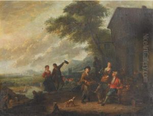 Gatherers Outside A Tavern thumbnail