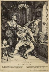 Heelmeester (le Chirurgien De Village) by Cornelis Dusart