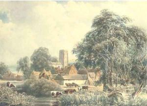 The Glebe Farm by Peter de Wint