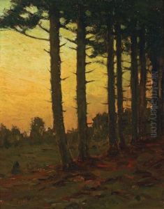 Under The Pines by Charles Warren Eaton