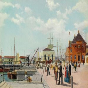 View Of Toldboden (custom House) In Copenhagen