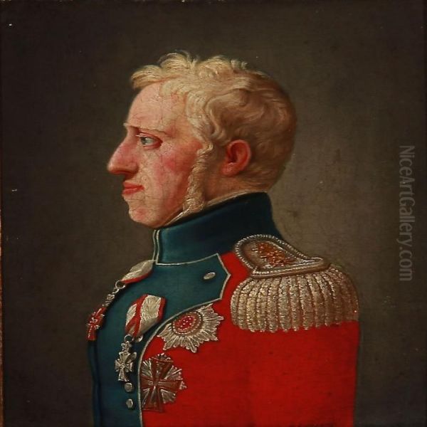 Portrait Of King Frederik Vi Of Denmark - view 1