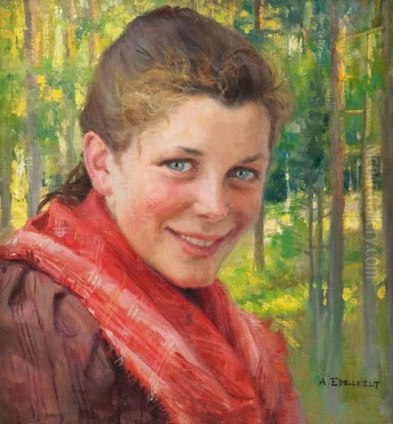 A Girl From Porvoo (a Farmer's Daughter From Uusimaa) - view 1