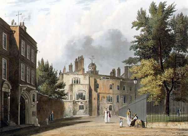 Charterhouse from the Square, 1816 - view 1