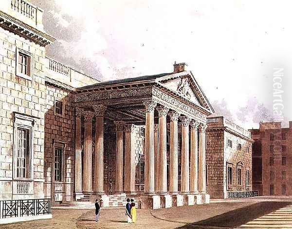 Carlton House, engraved by R. Reeve, c.1819 - view 1