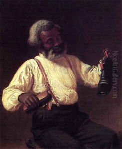 Shining Shoes by Thomas Waterman Wood
