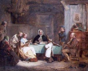 A Musical Evening by Thomas Webster