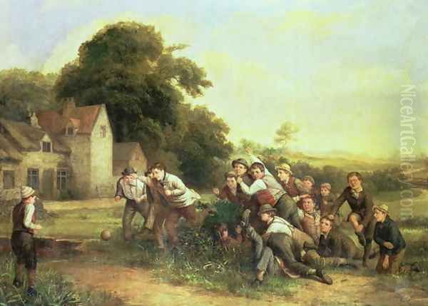 The Football Game - view 1