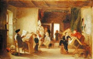 A Study for The Schoolroom by Thomas Webster