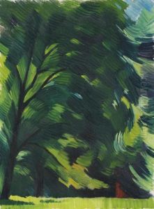 Baume Im Englischen Garten by Adolf Erbsloh