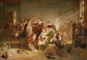The Boy with many friends by Thomas Webster