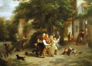 The Playground by Thomas Webster
