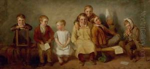 The Smile, 1842 by Thomas Webster