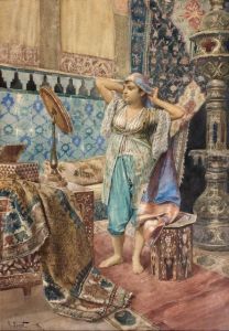 La Favorite Du Harem by Rudolph Ernst