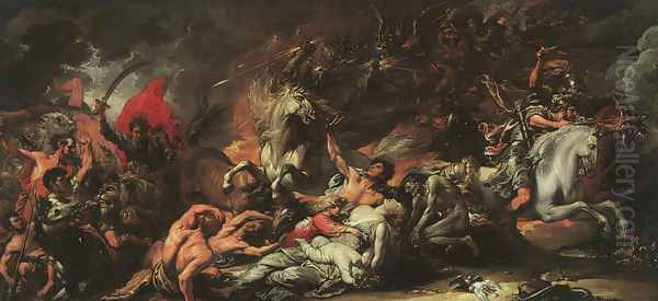 Death on a Pale Horse 1796 by Benjamin West