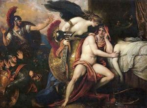 Thetis Bringing the Armor to Achilles I by Benjamin West