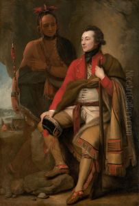Portrait of Colonel Guy Johnson c. 1775 by Benjamin West