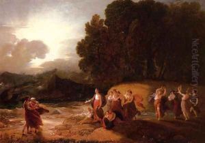 Calypso's Reception of Telemachus and Me by Benjamin West
