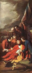 The Death of Wolfe (detail) 1770 by Benjamin West