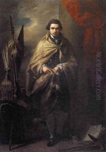 Joseph Banks 1773 by Benjamin West